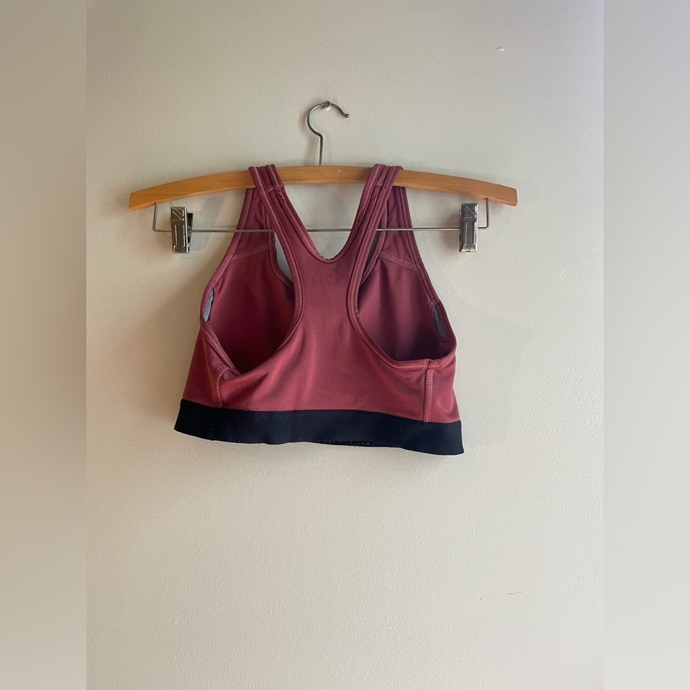 Nike Burnt Red Sports Bra - Picture 3 of 4